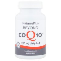 NaturesPlus Beyond CoQ10 200mg Ubiquinol Food Supplement 60 Softgels