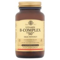 Solgar Vitamin B-Complex 50 100 Vegetable Capsules