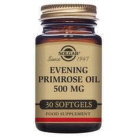 Solgar Evening Primrose Oil 500mg Food Supplement 30 Softgels