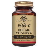 Solgar Ester-C Plus 1000 mg Vitamin C 30 Tablets