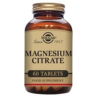 Solgar Magnesium Citrate Food Supplement 60 Tablets