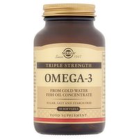 Solgar Triple Strength Omega-3 50 Softgels