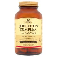 Solgar Quercetin Complex with Ester-C Plus 100 Vegetable Capsules