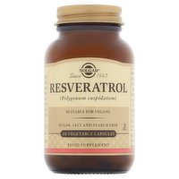 Solgar Resveratrol (Polygonum Cuspidatum) 60 Vegetable Capsules