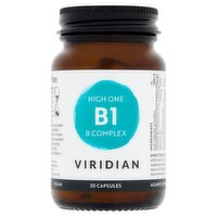 Viridian High One B1 B Complex 30 Capsules