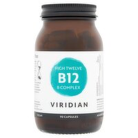 Viridian High Twelve B12 B Complex 90 Capsules