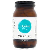 Viridian L-Lysine 500mg 90 Capsules