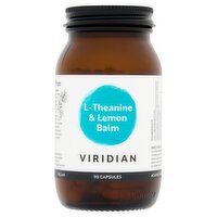 Viridian L-Theanine & Lemon Balm 90 Capsules