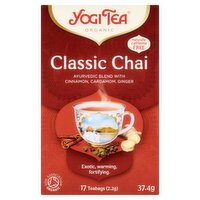 Yogi Tea Organic Classic Chai Teabags 17 x 2.2g (37.4g)