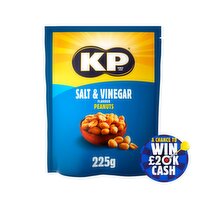 KP Salt & Vinegar Flavour Peanuts 225g
