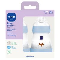 MAM Easy Start Anti-Colic Bottle 0+ Months 2 x 160ml