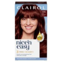 Clairol Nice'n Easy Permanent Hair Dye, 3.5BG Dark Burgundy Brown