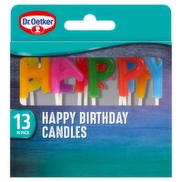 Dr. Oetker Happy Birthday Candles