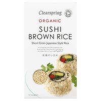 Clearspring Organic Sushi Brown Rice 500g
