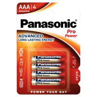 Panasonic Pro Power AAA Batteries Alkaline 4pk