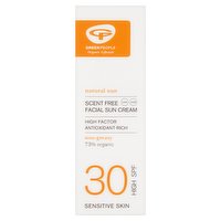 Green People Scent Free Facial Sun Cream 50ml