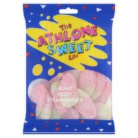 The Athlone Sweet Co. Giant Fizzy Strawberries 125g