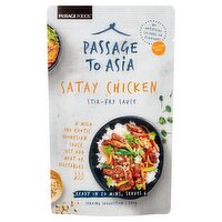 Passage Foods Passage to Asia Satay Chicken Stir-Fry Sauce 200g
