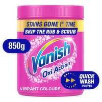 Vanish Gold Oxi Action Stain Remover Powder for clothes 850g