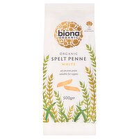 Biona Organic Spelt Penne White 500g