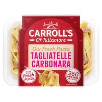 Carroll's Fresh Pasta Tagliatelle Carbonara