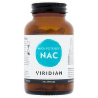 Viridian High Potency NAC 60 Capsules