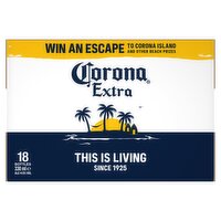 Corona Extra Premium Lager Beer Bottles 18x330ml