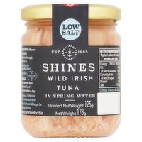 Shines Wild Irish Tuna in Spring Water 178g