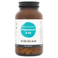 Viridian High Potency Magnesium & B6 120 Capsules
