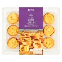 Dunnes Stores Sharing 12 Mini Quiche Lorraine 204g