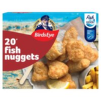 Birds Eye 20 Battered Fish Nuggets 490g