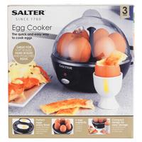 Salter EK2783 Electric Boiled and Poached Egg Cooker 430W 6 Egg Capacity Indicator Light Dunnes Stores