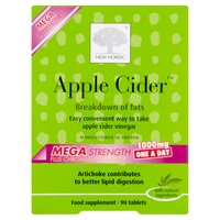 New Nordic Apple Cider Mega Strength 1000mg 90 Tablets 135.0g