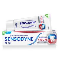 Sensodyne Sensitivity & Gum Whitening Toothpaste 75ml