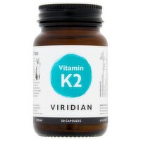 Viridian Vitamin K2 30 Capsules