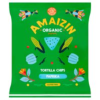Amaizin Organic Paprika Tortilla Chips 75g