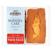 O'Haras of Foxford Madeira Cake 2 x 275g