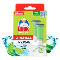 Duck Toilet Fresh Disc Refills Lime Duo 2x36ml