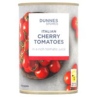 Dunnes Stores Italian Cherry Tomatoes in a Rich Tomato Juice 400g
