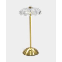 Lexi Cordless USB Lamp Clear