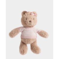 Teddy Bear With Pink Jumper Baby-Pink