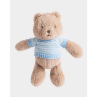 Teddy Bear With Blue Jumper Baby-Blue 