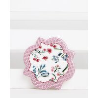 Carolyn Donnelly Eclectic Ceramic Coaster Pink