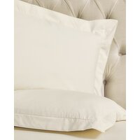 Egyptian Oxford Pillowcases - Pack Of 2 Ivory 