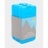 Ice Blocks - Pack Of Three Blue 