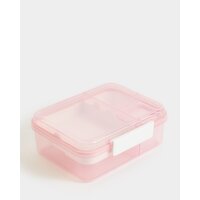 Multi-Section Lunch Box Pink