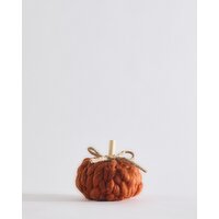 Mini Knitted Pumpkin Orange 