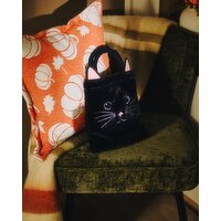 Trick Or Treat Fur Bag Black