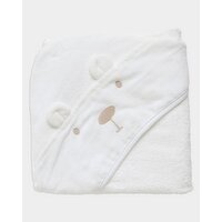 Hooded Towel White