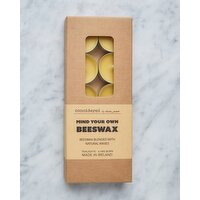 Helen James Considered Beeswax Blend Tealights - Pack Of 10 Yellow